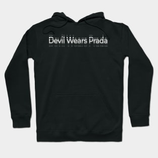 Devil Wears Prada Kinetic Typography Hoodie